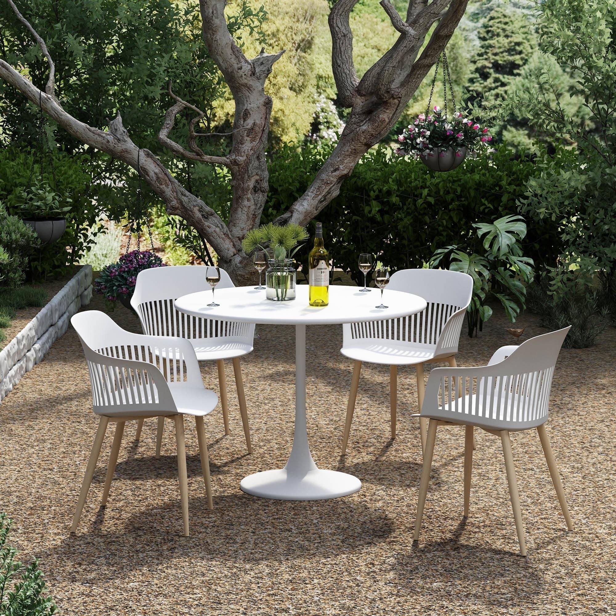 Table de bistrot Kurv 39 pour intérieur/extérieur
