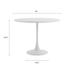 Table de bistrot Kurv 39 pour intérieur/extérieur