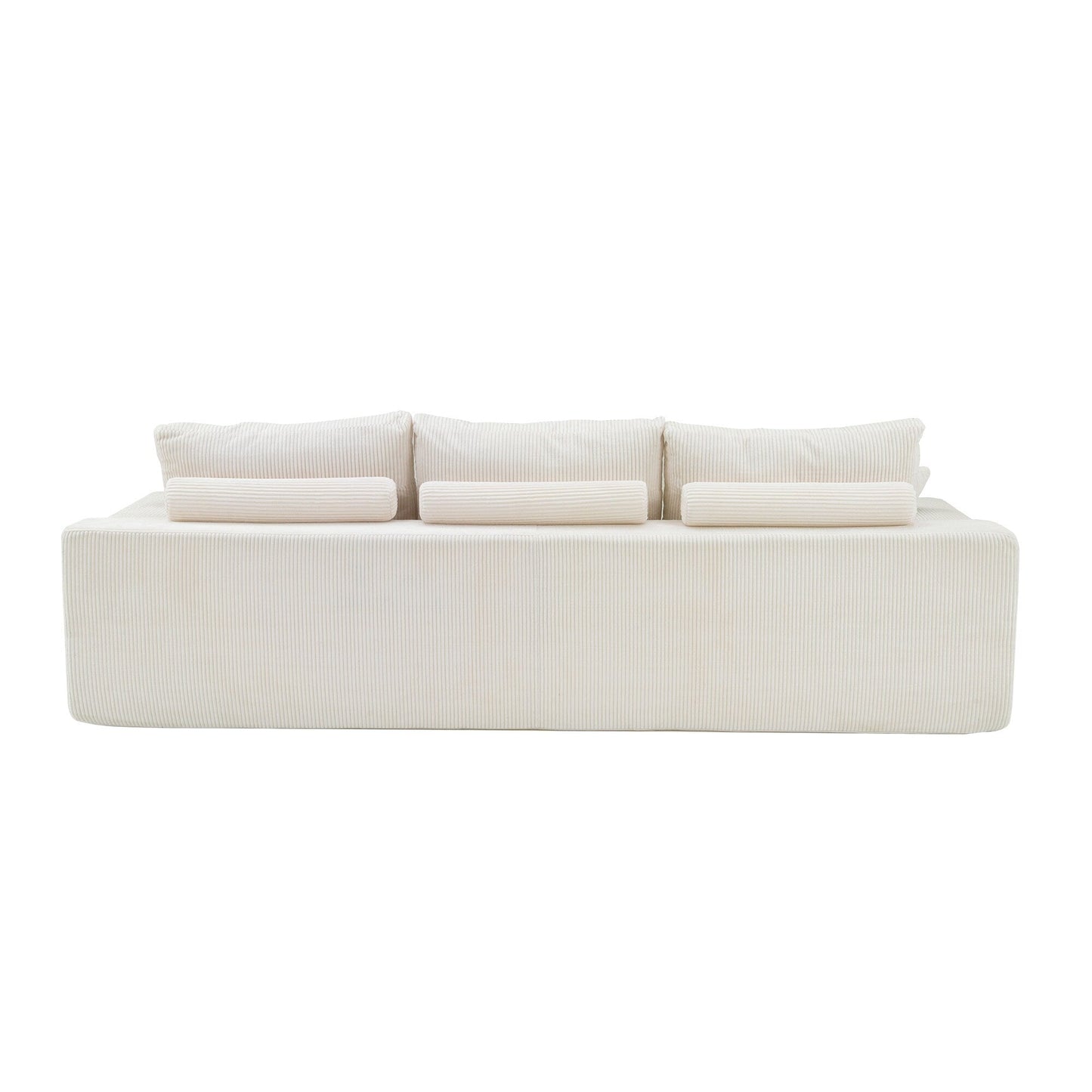 Canapé sectionnel en L, canapé modulaire ultra-doux à assise profonde