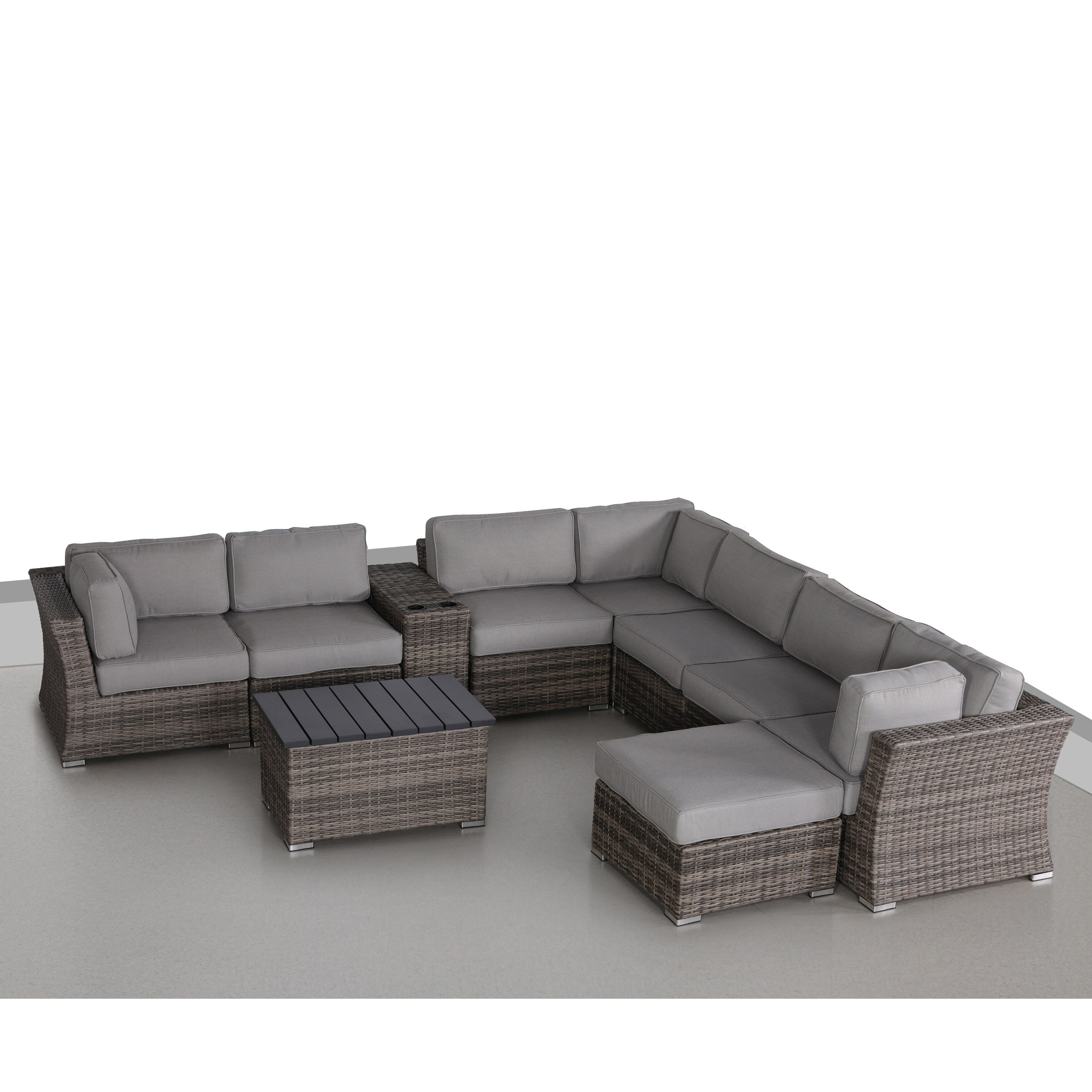 Ensemble de sièges sectionnels LSI 10 pièces