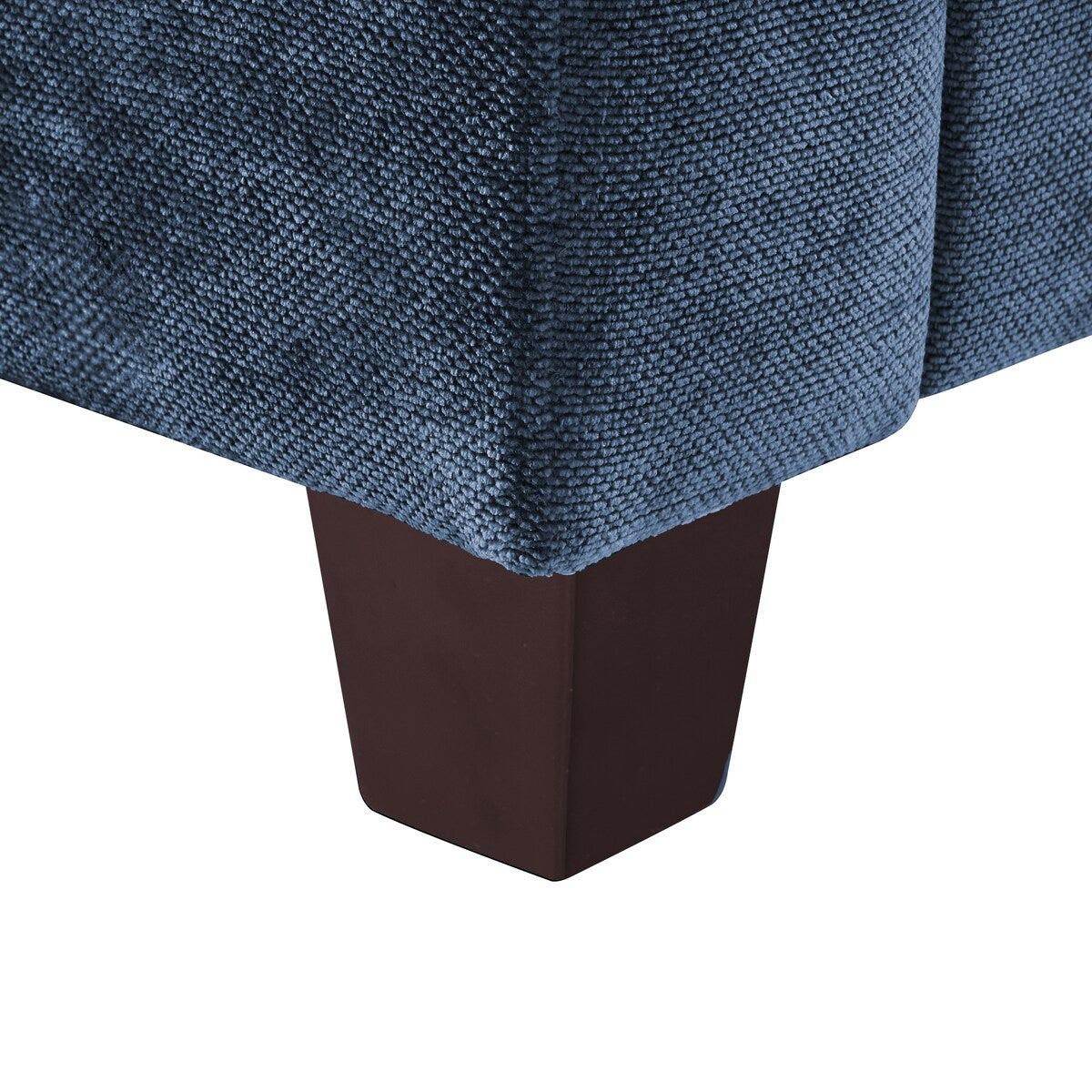 Canapé 3 places rectangulaire en velours côtelé LUE BONA 81, moderne, rembourré, en polyester, avec base en bois, pour salon