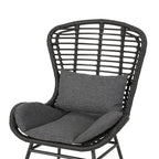 Fauteuils club d'extérieur en osier La Habra (lot de 2) par Christopher Knight Home