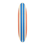 Décoration murale en bois laqué en forme de planche de surf