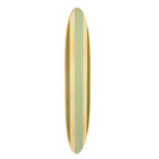 Décoration murale en bois laqué en forme de planche de surf