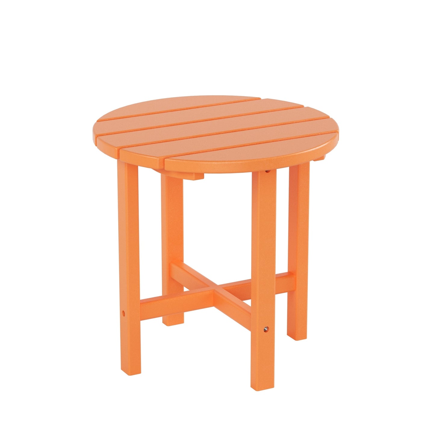 Chaises à bascule d'extérieur Polytrends Laguna en PEHD toutes saisons avec table d'appoint (ensemble de 3 pièces)