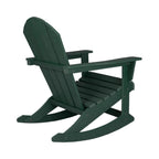 Chaises à bascule d'extérieur Polytrends Laguna en PEHD toutes saisons (lot de 4)