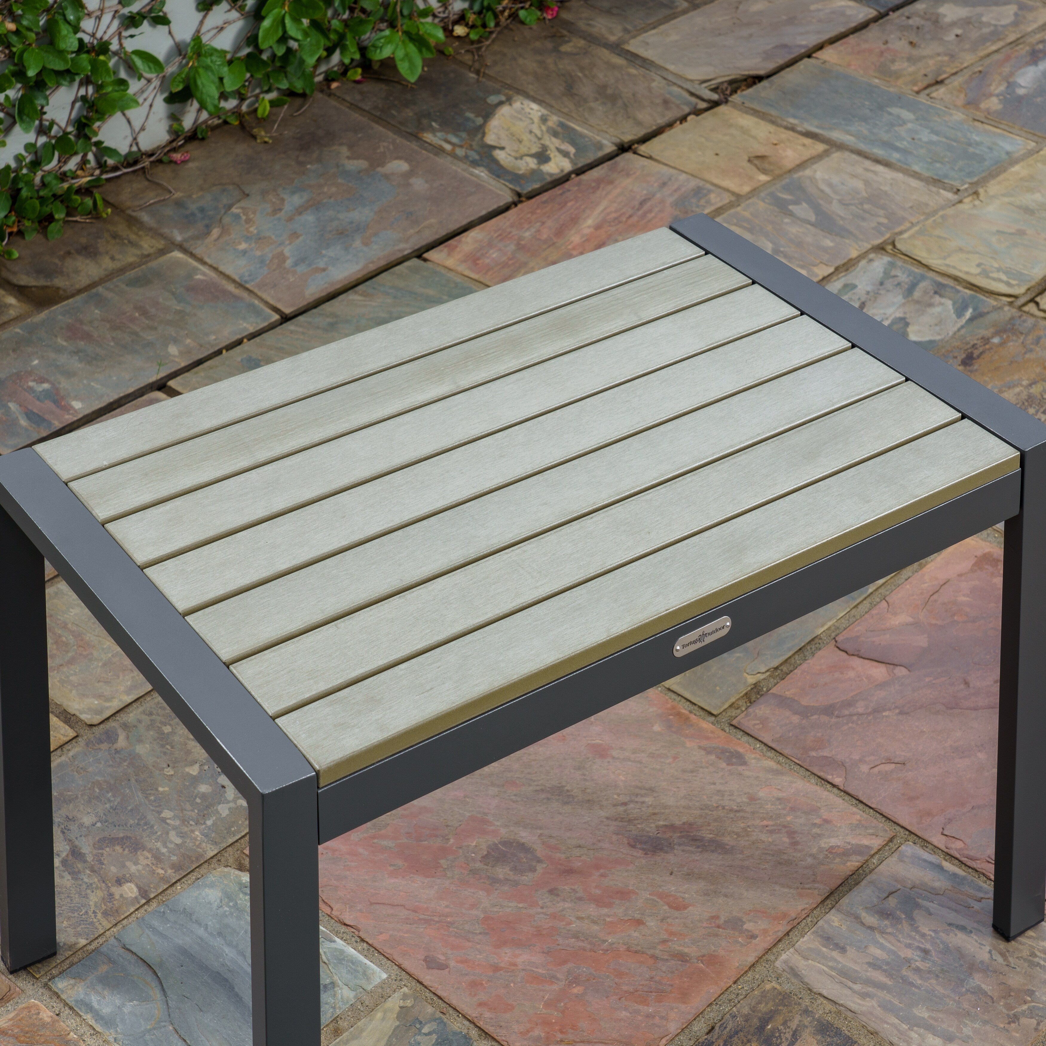 Ensemble de 4 sièges de conversation d'extérieur en aluminium Lakeview