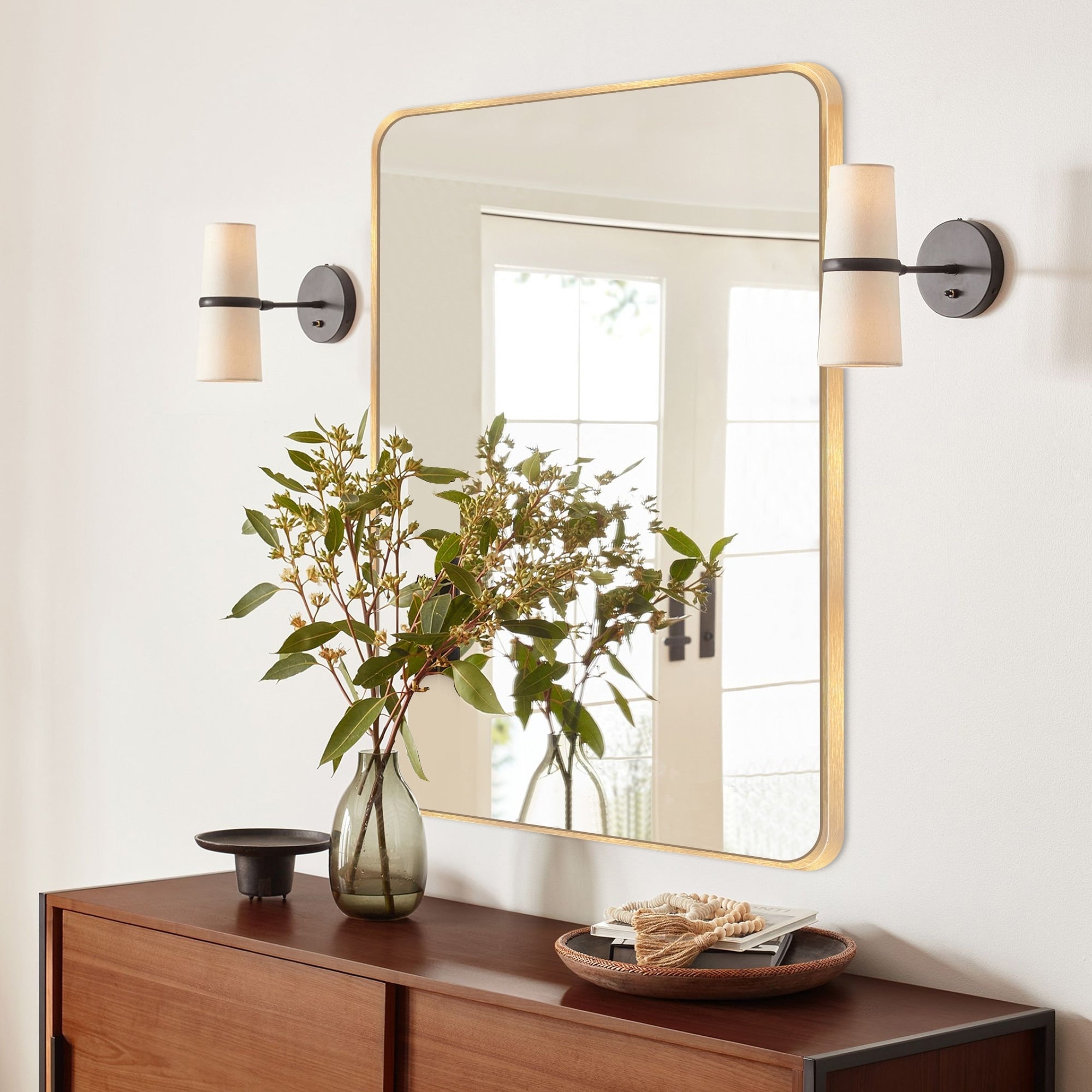 Miroir de sol moderne pleine longueur Miroir autoportant