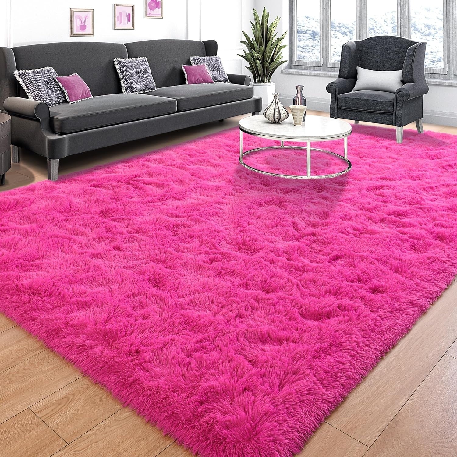 Tapis décoratif lavable de grande taille pour chambre d'enfant - 8' x 10'