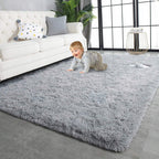 Tapis décoratif lavable de grande taille pour chambre d'enfant - 8' x 10'