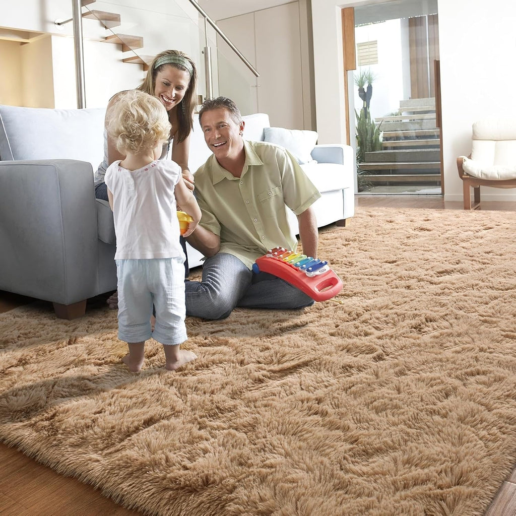 Tapis décoratif lavable de grande taille pour chambre d'enfant - 8' x 10'