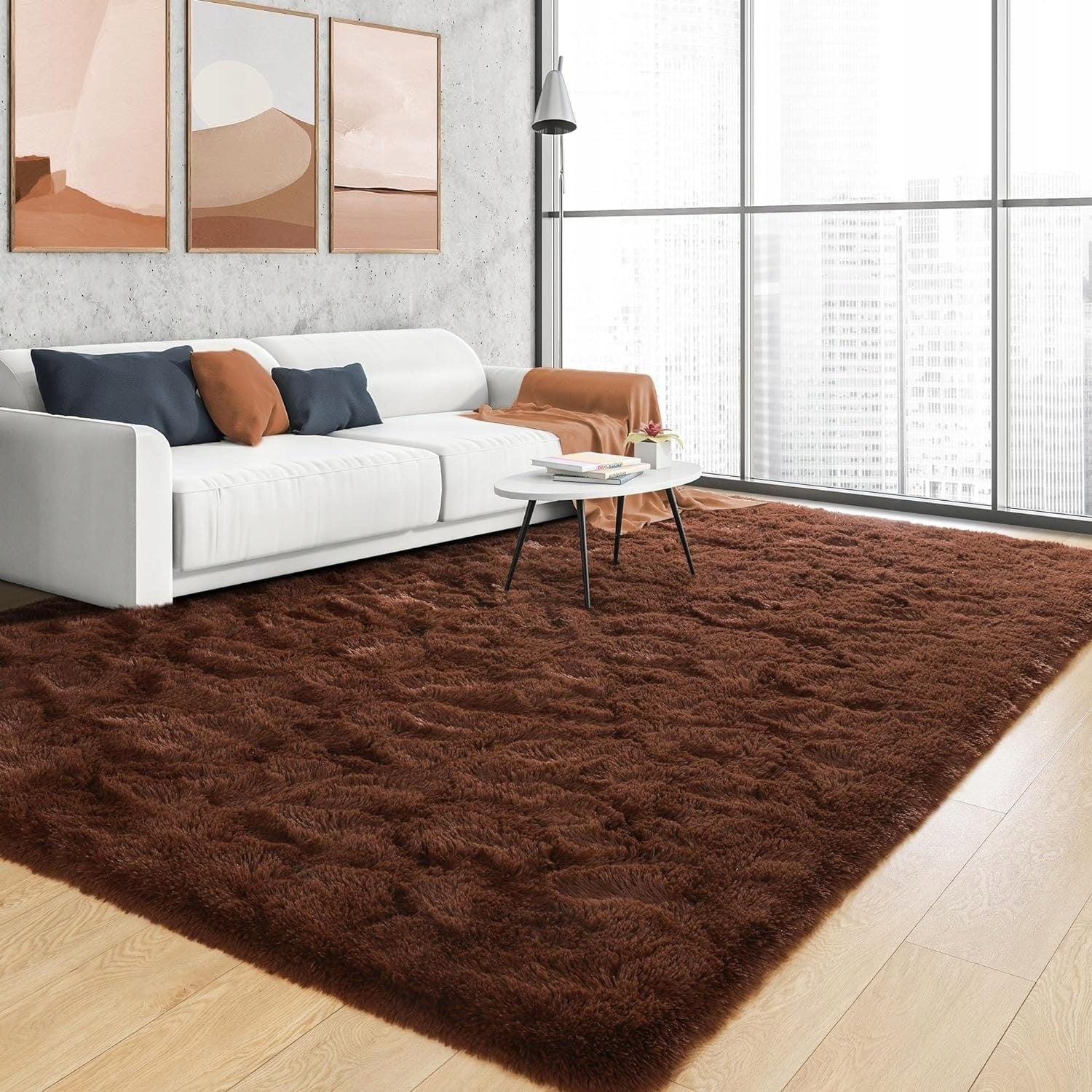 Tapis décoratif lavable de grande taille pour chambre d'enfant - 8' x 10'