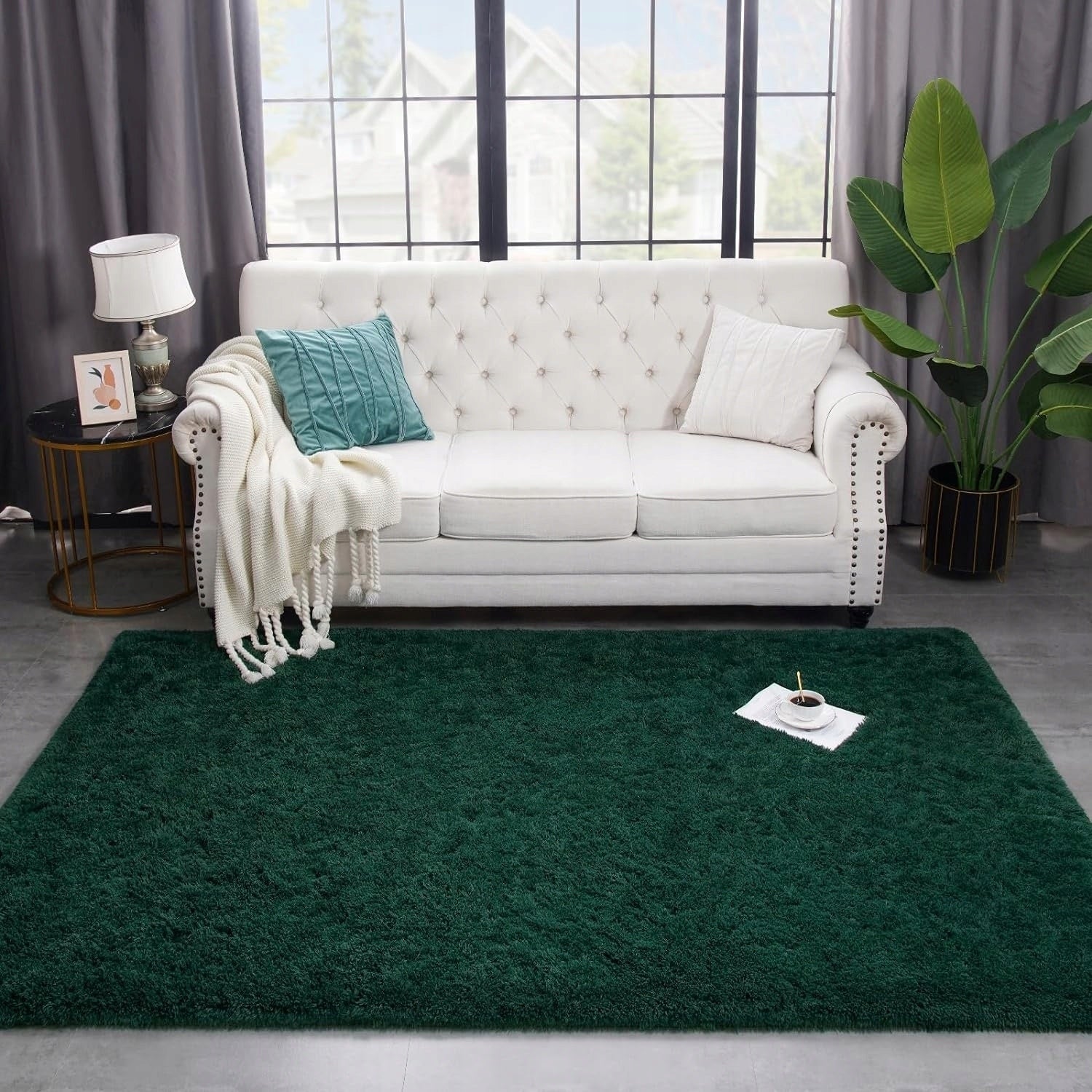 Tapis décoratif lavable de grande taille pour chambre d'enfant - 8' x 10'