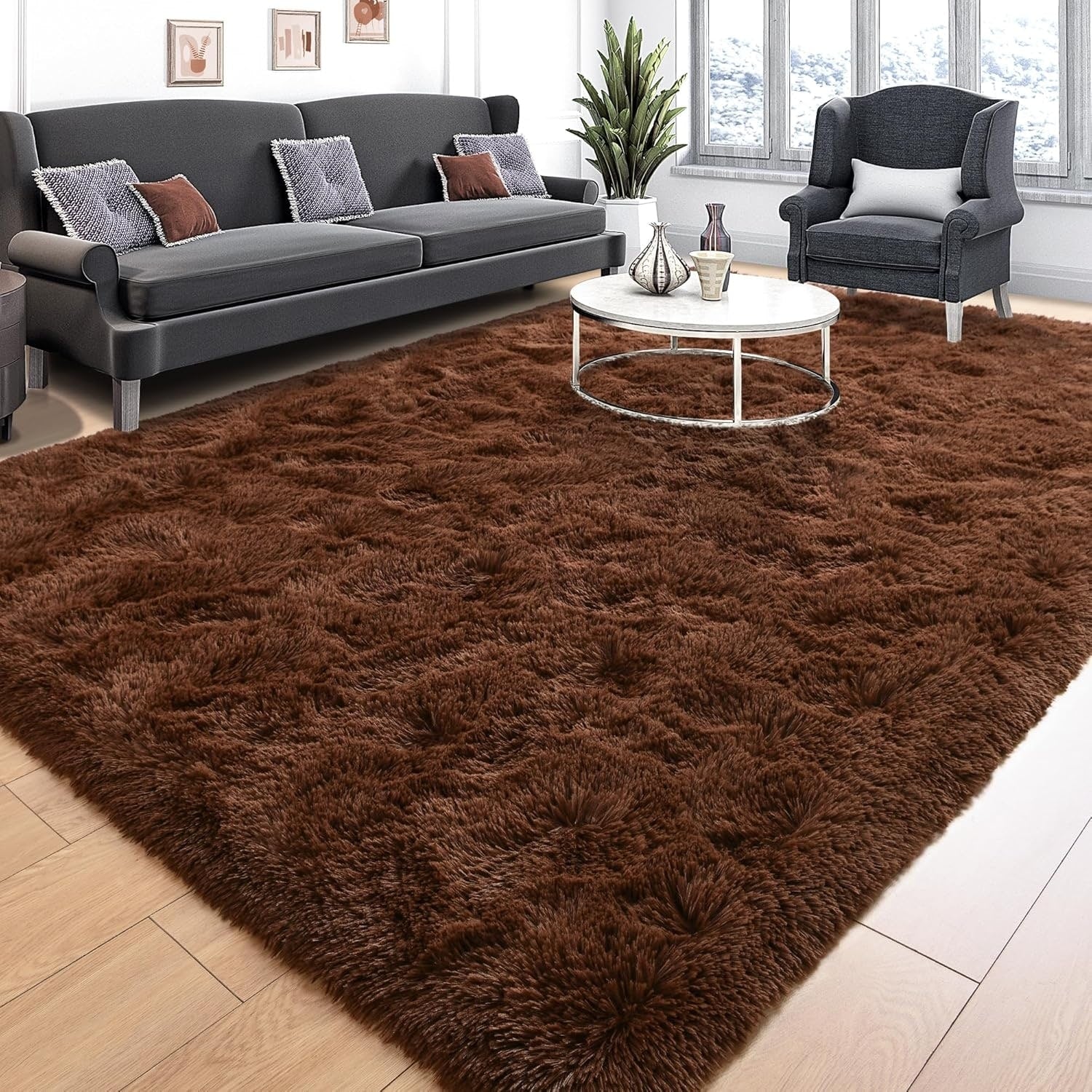 Tapis décoratif lavable de grande taille pour chambre d'enfant - 8' x 10'