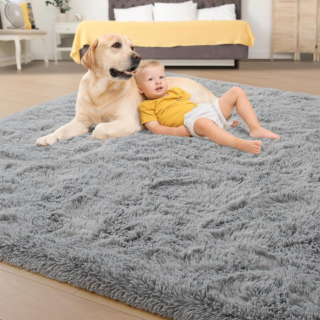 Tapis décoratif lavable de grande taille pour chambre d'enfant - 8' x 10'