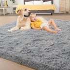 Tapis décoratif lavable de grande taille pour chambre d'enfant - 8' x 10'