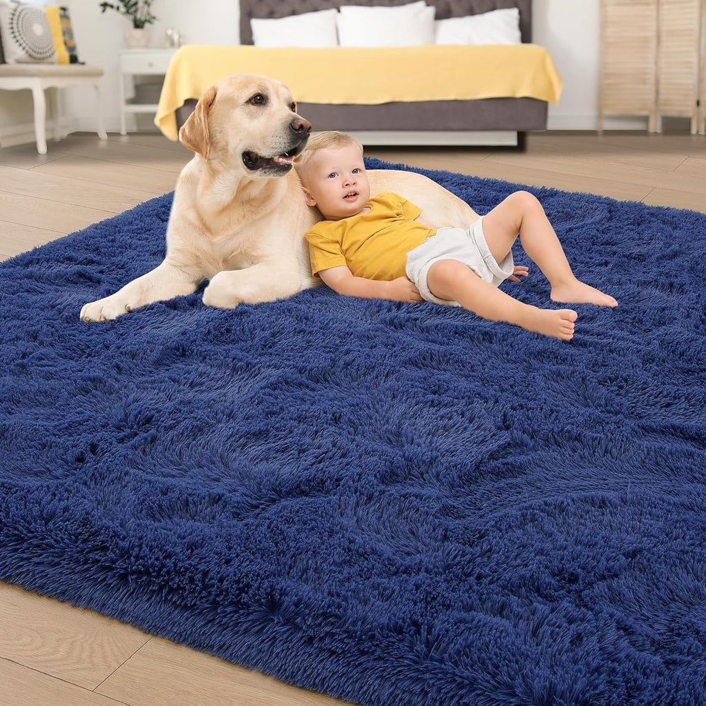 Tapis décoratif lavable de grande taille pour chambre d'enfant - 8' x 10'