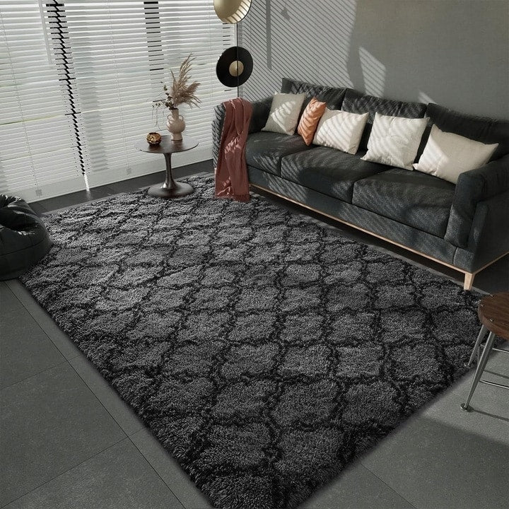 Tapis décoratif lavable de grande taille pour chambre d'enfant - 8' x 10'