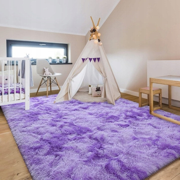 Tapis décoratif lavable de grande taille pour chambre d'enfant - 8' x 10'