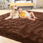 Tapis décoratif lavable de grande taille pour chambre d'enfant - 8' x 10'