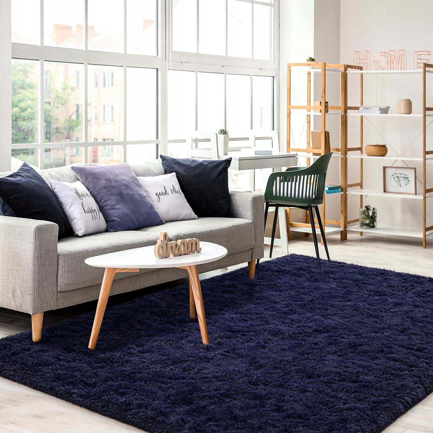Tapis décoratif lavable de grande taille pour chambre d'enfant - 8' x 10'