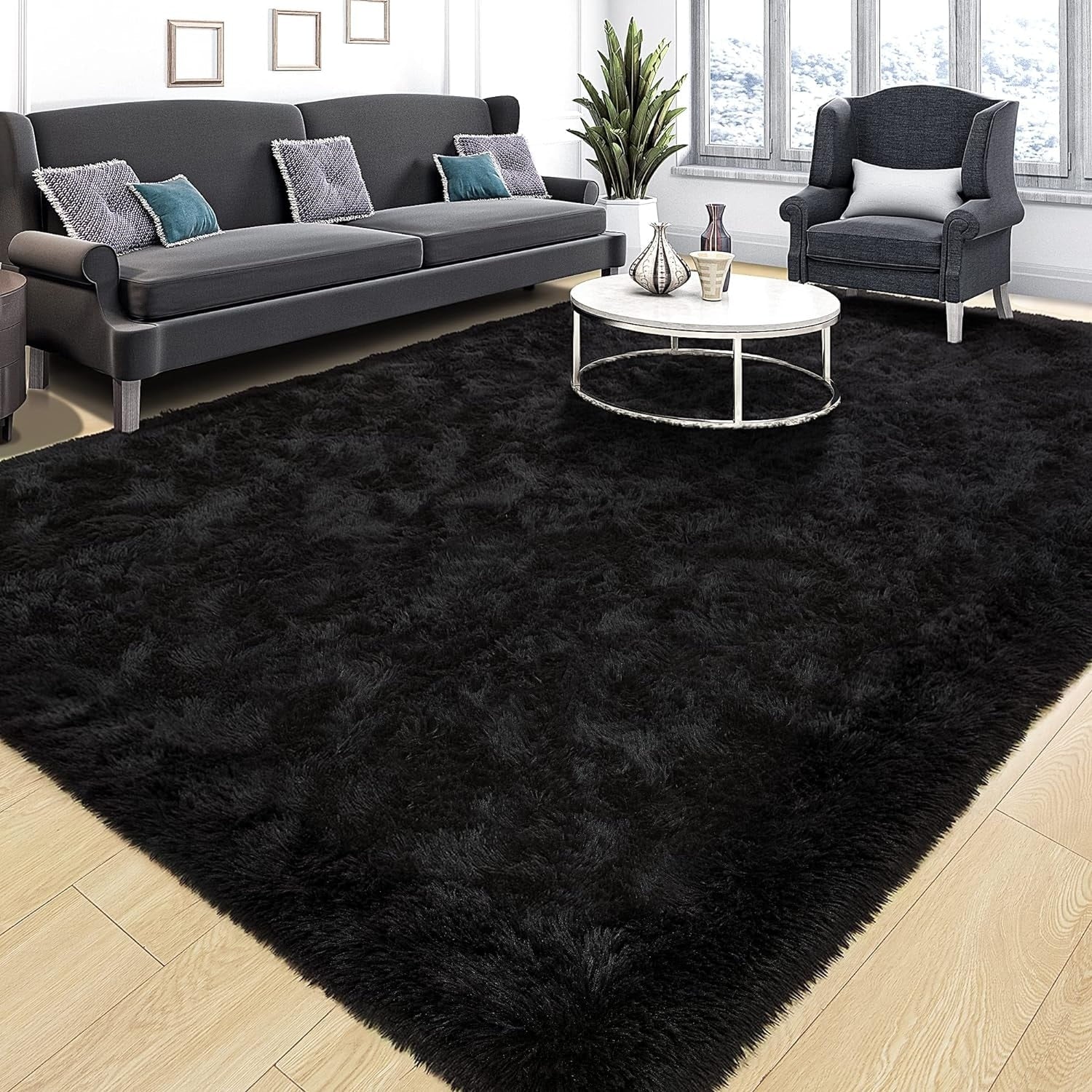 Tapis décoratif lavable de grande taille pour chambre d'enfant - 8' x 10'