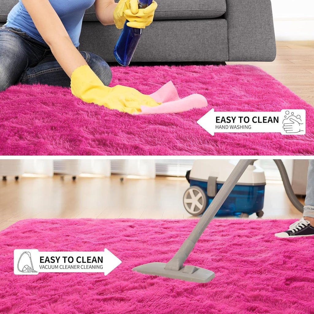 Tapis décoratif lavable de grande taille pour chambre d'enfant - 8' x 10'