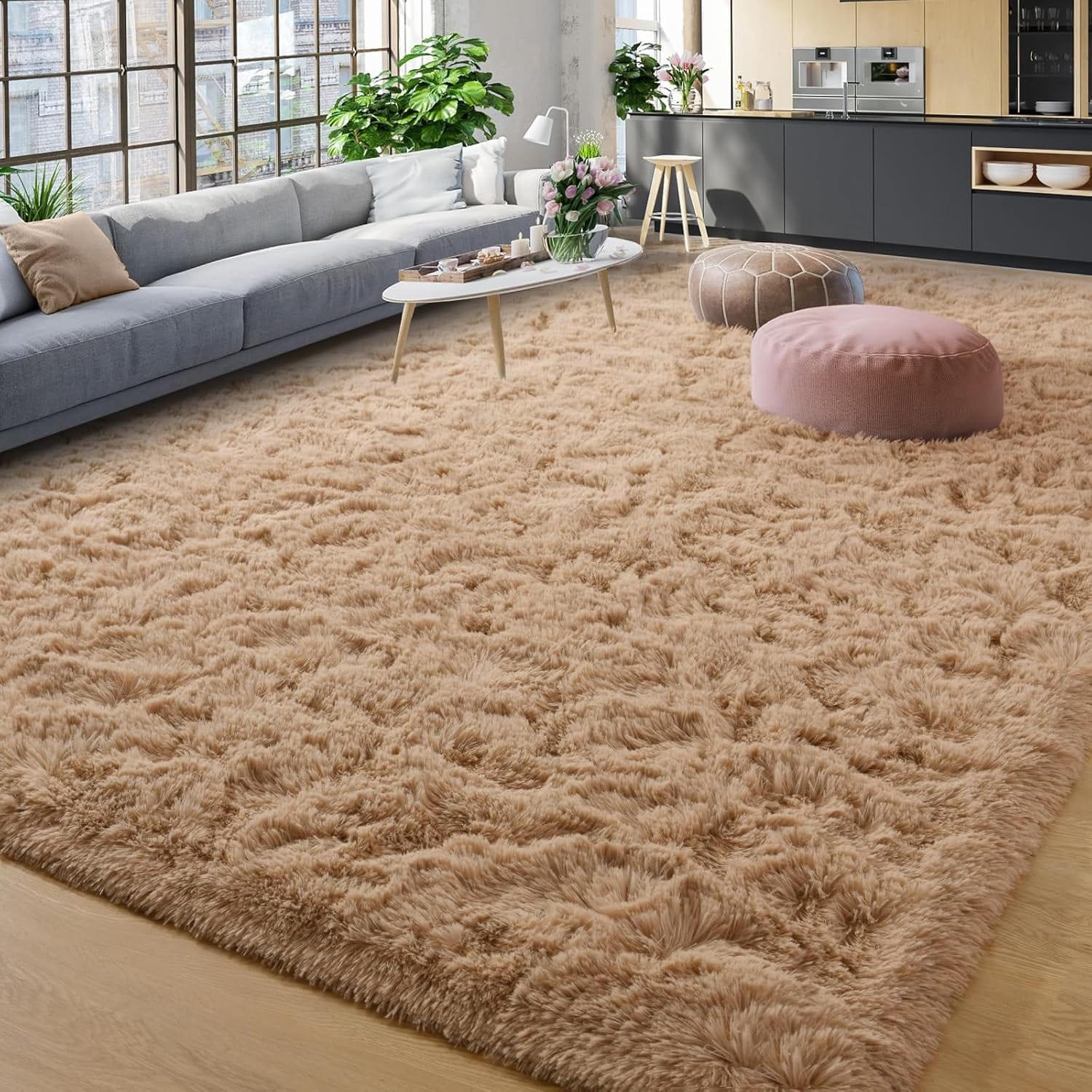 Tapis décoratif lavable de grande taille pour chambre d'enfant - 8' x 10'