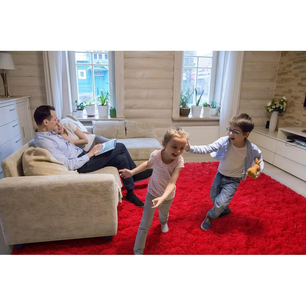 Tapis décoratif lavable de grande taille pour chambre d'enfant - 8' x 10'