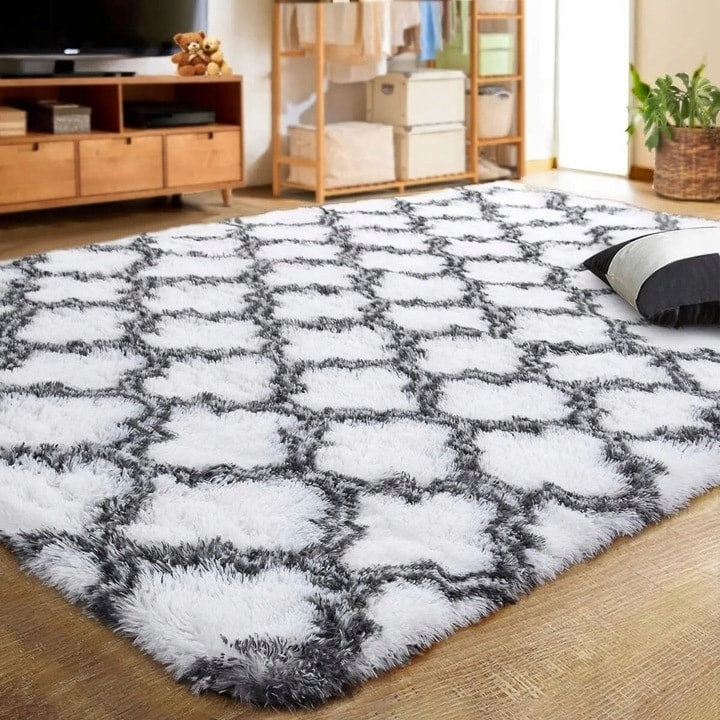 Tapis décoratif lavable de grande taille pour chambre d'enfant - 8' x 10'