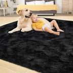 Tapis décoratif lavable de grande taille pour chambre d'enfant - 8' x 10'
