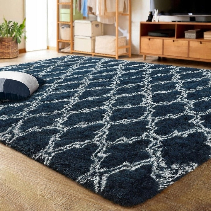 Tapis décoratif lavable de grande taille pour chambre d'enfant - 8' x 10'