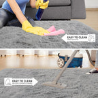Tapis décoratif lavable de grande taille pour chambre d'enfant - 8' x 10'