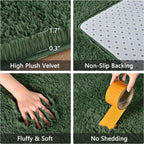 Tapis décoratif lavable de grande taille pour chambre d'enfant - 8' x 10'