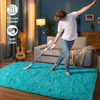 Tapis décoratif lavable de grande taille pour chambre d'enfant - 8' x 10'