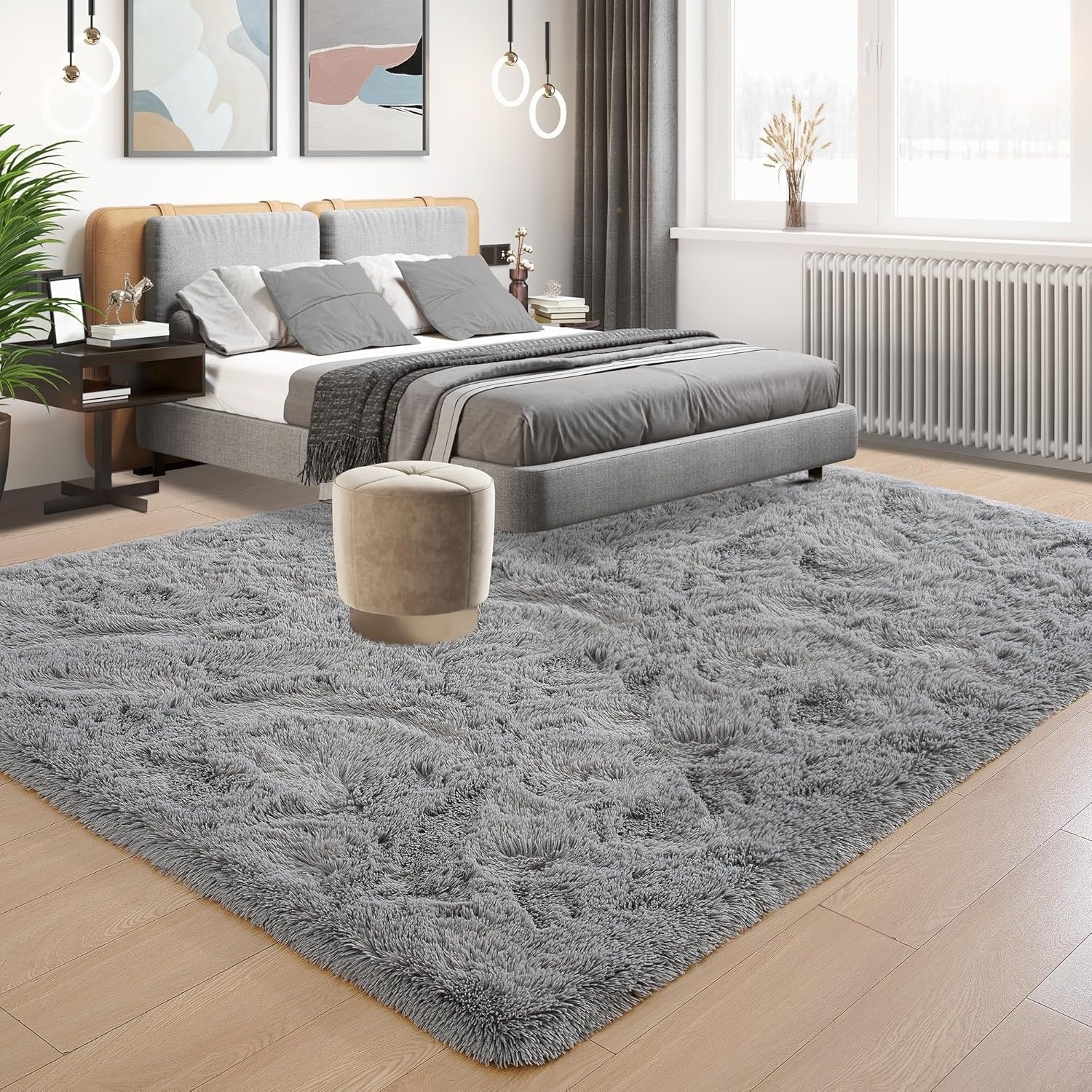 Tapis décoratif lavable de grande taille pour chambre d'enfant - 8' x 10'