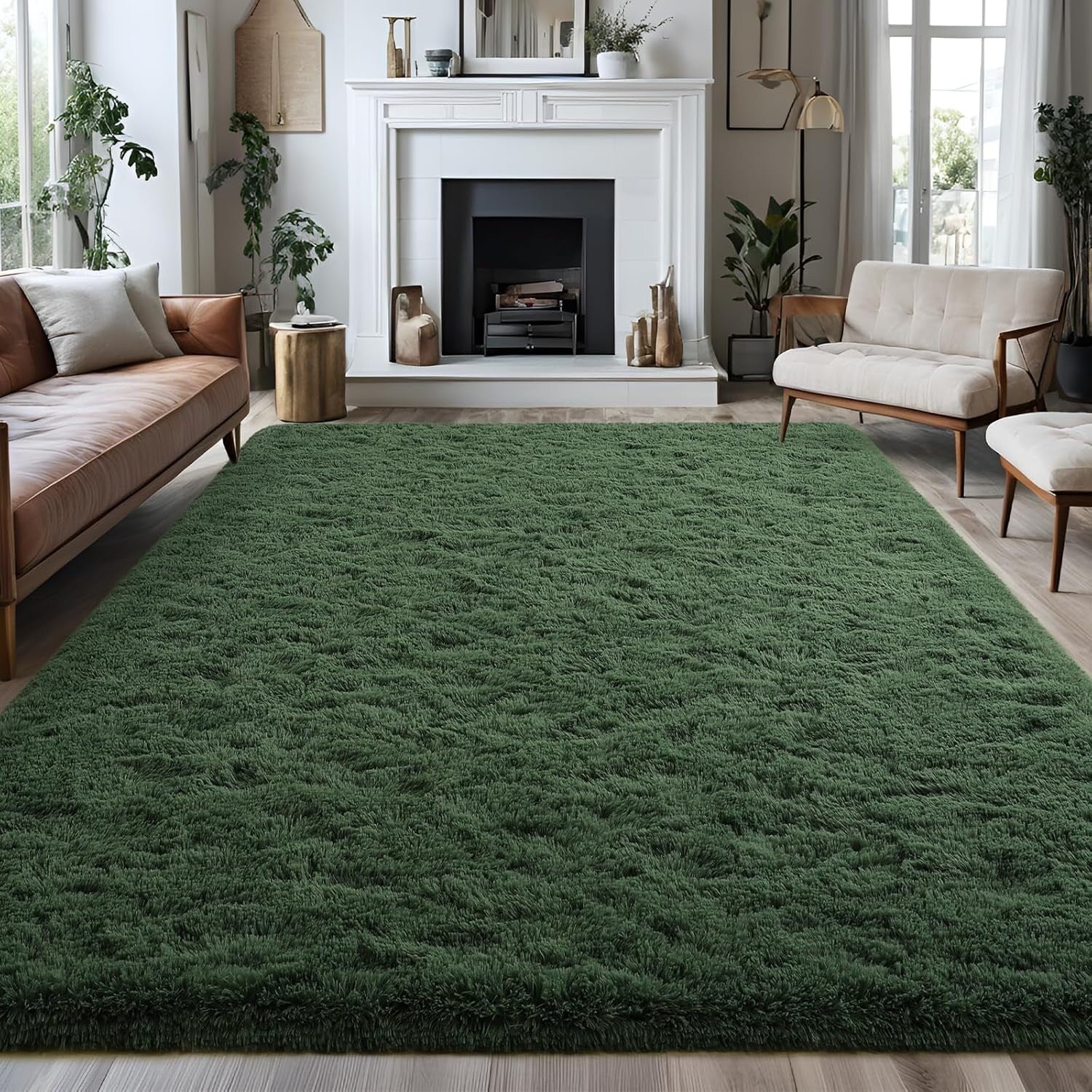 Tapis décoratif lavable de grande taille pour chambre d'enfant - 8' x 10'