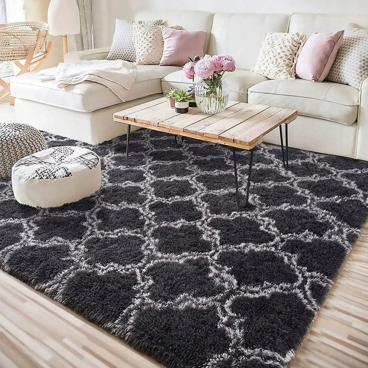 Tapis décoratif lavable de grande taille pour chambre d'enfant - 8' x 10'