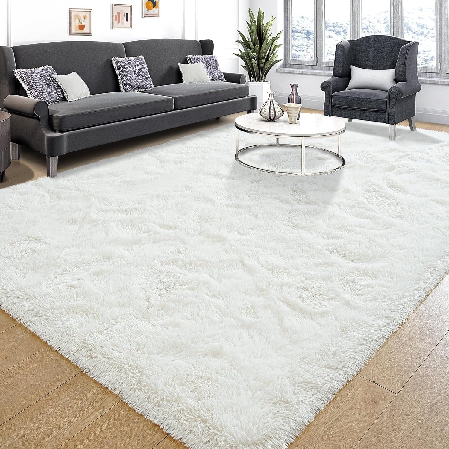 Tapis décoratif lavable de grande taille pour chambre d'enfant - 8' x 10'