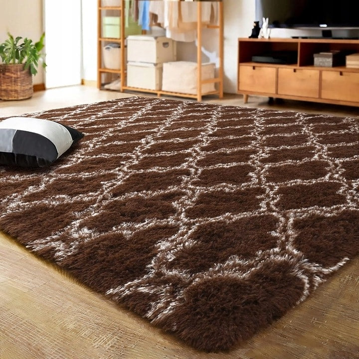 Tapis décoratif lavable de grande taille pour chambre d'enfant - 8' x 10'