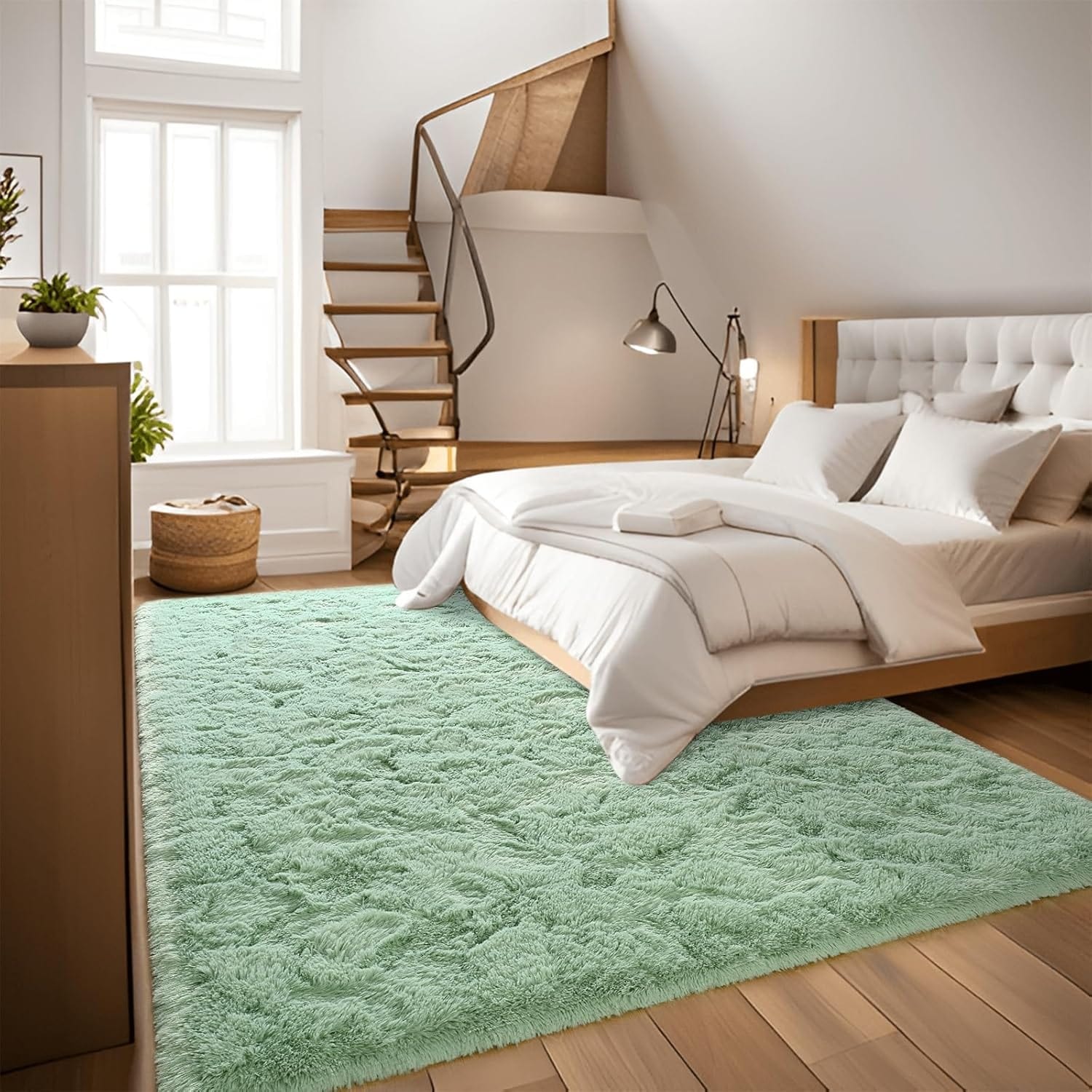 Tapis décoratif lavable de grande taille pour chambre d'enfant - 8' x 10'