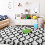 Tapis décoratif lavable de grande taille pour chambre d'enfant - 8' x 10'