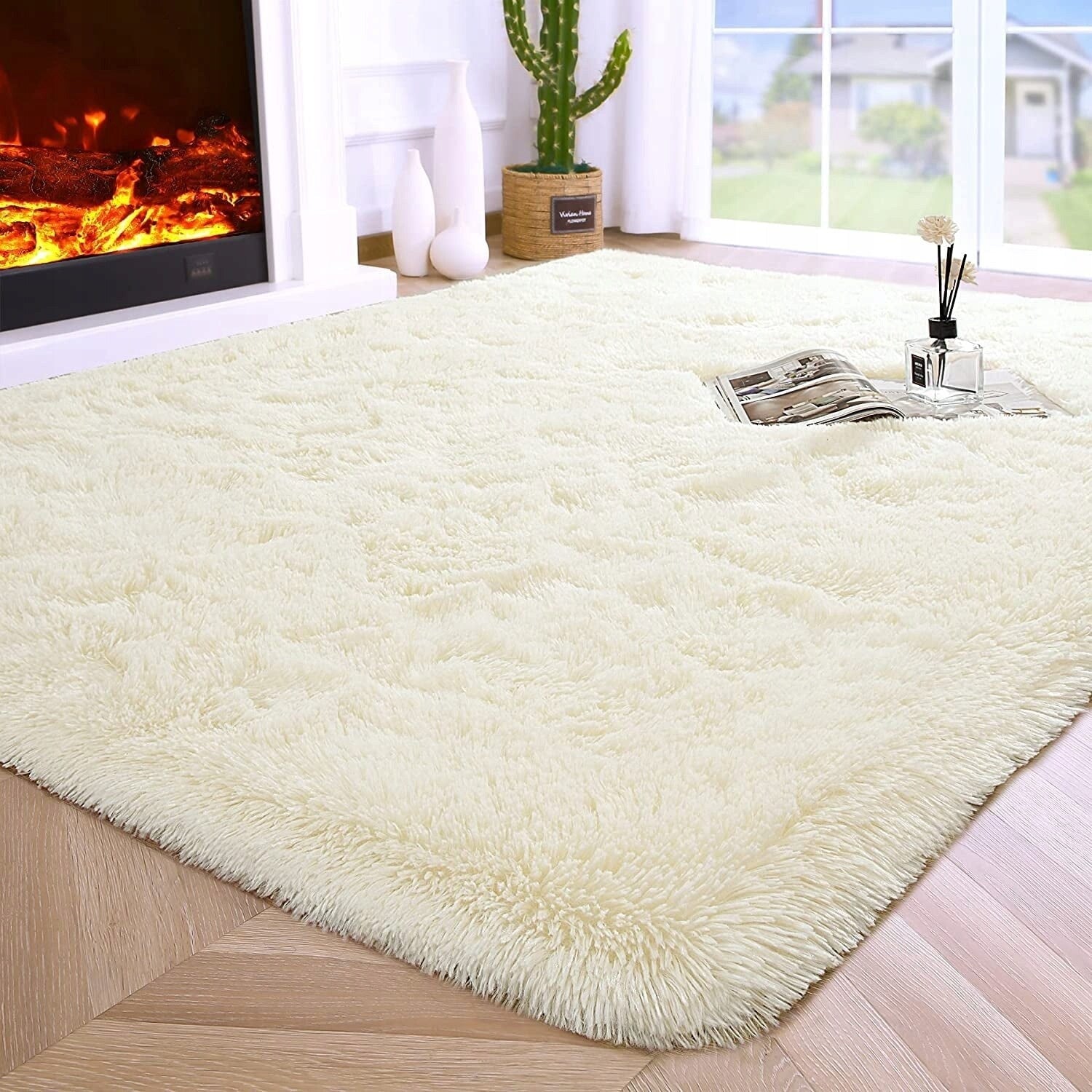 Tapis décoratif lavable de grande taille pour chambre d'enfant - 8' x 10'