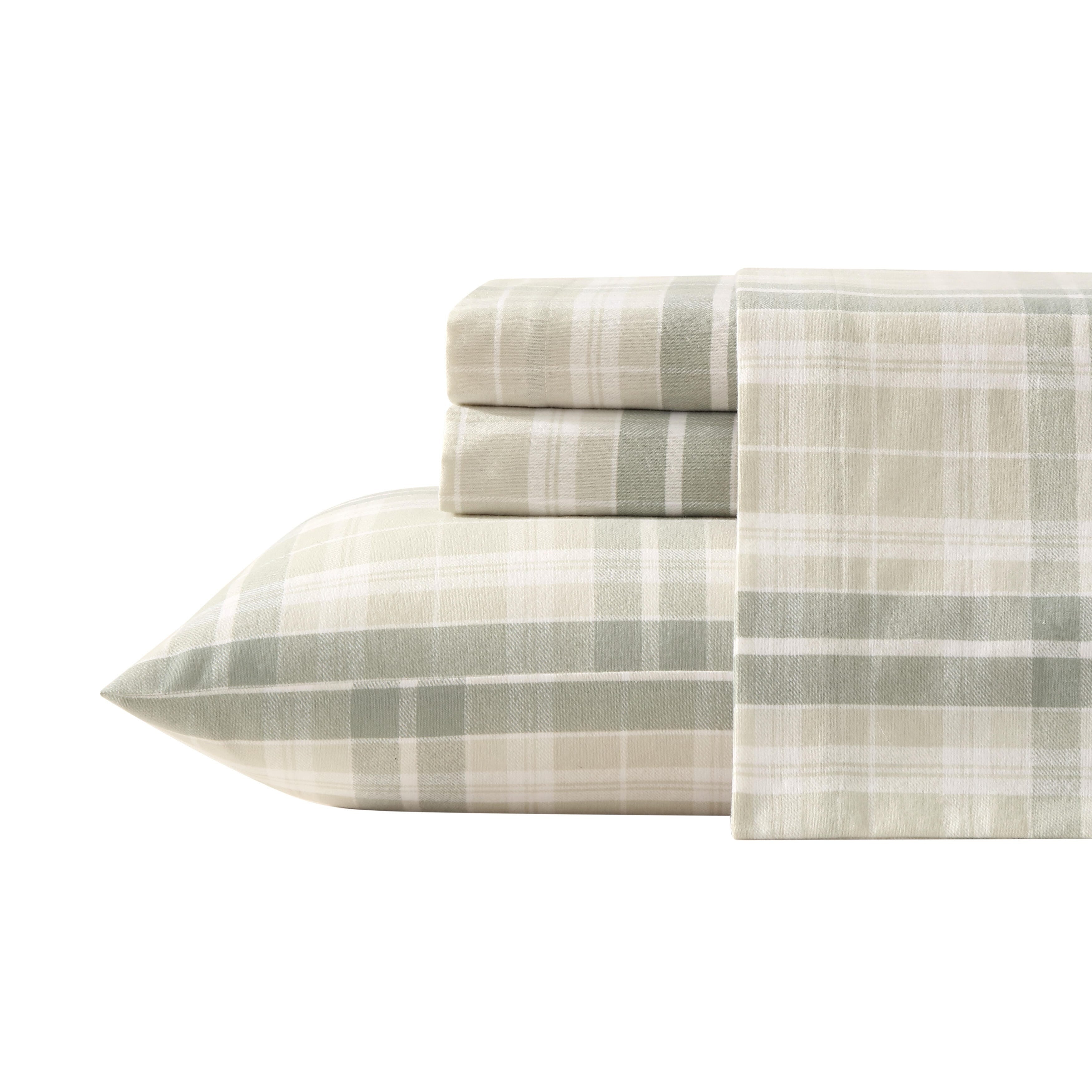 Parure de draps en flanelle de coton imprimé Laura Ashley