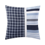 Ensemble de courtepointe 3 pièces My World Mason Stripe avec coussin décoratif en prime