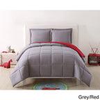 Ensemble de couette réversible 3 pièces My World Solid