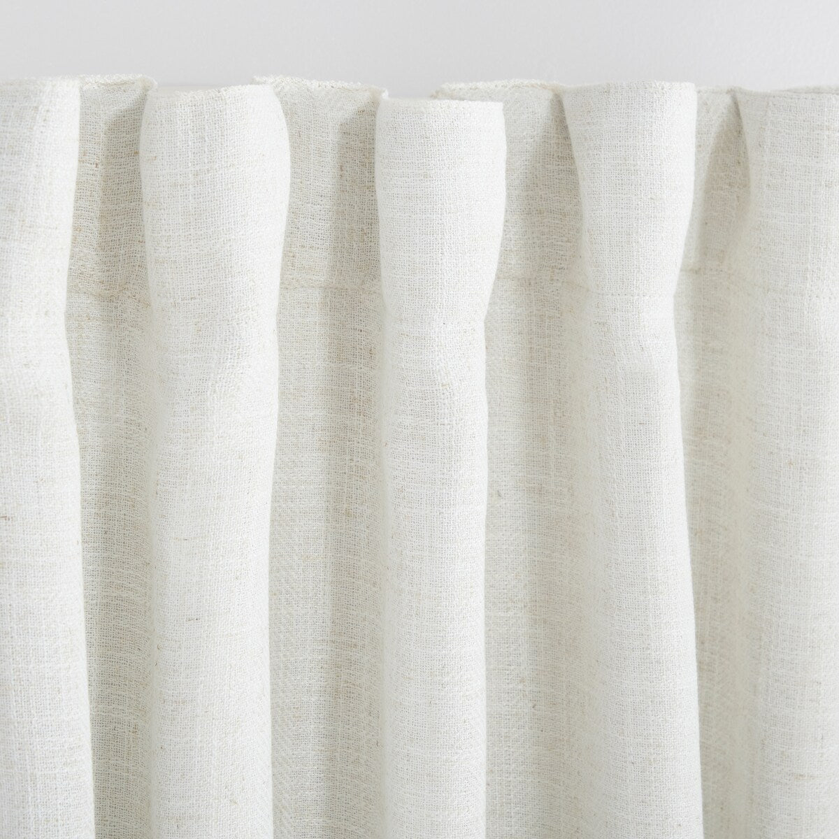 Rideau simple occultant à chevrons 100 % Lauren Ralph Lauren avec passe-tringle et pattes arrière