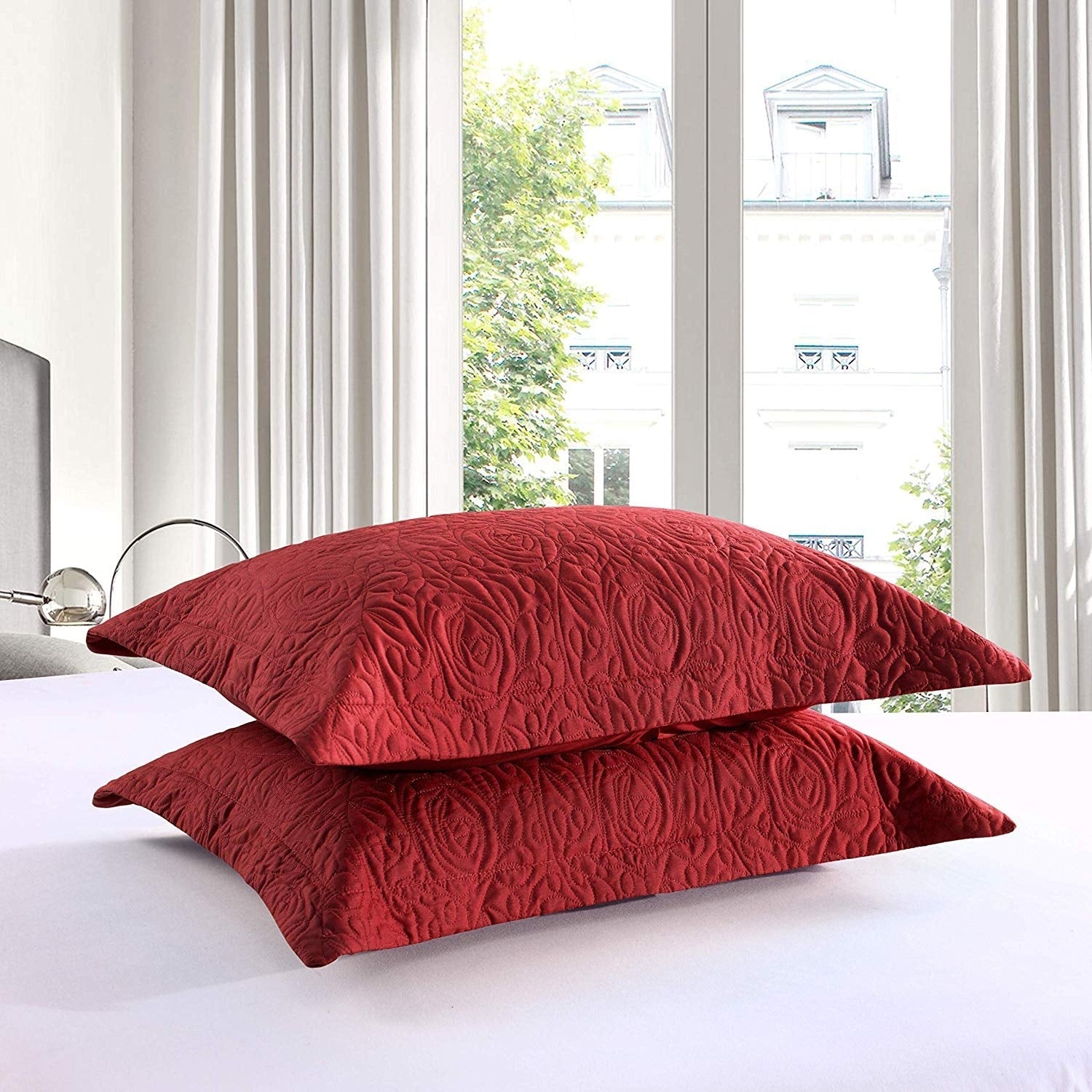 Housse de coussin brodée Manor Porch &amp; Den (lot de 2)