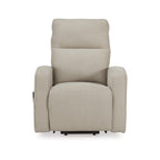 Fauteuil inclinable électrique Lawson, polyester fumé, rembourrage en mousse