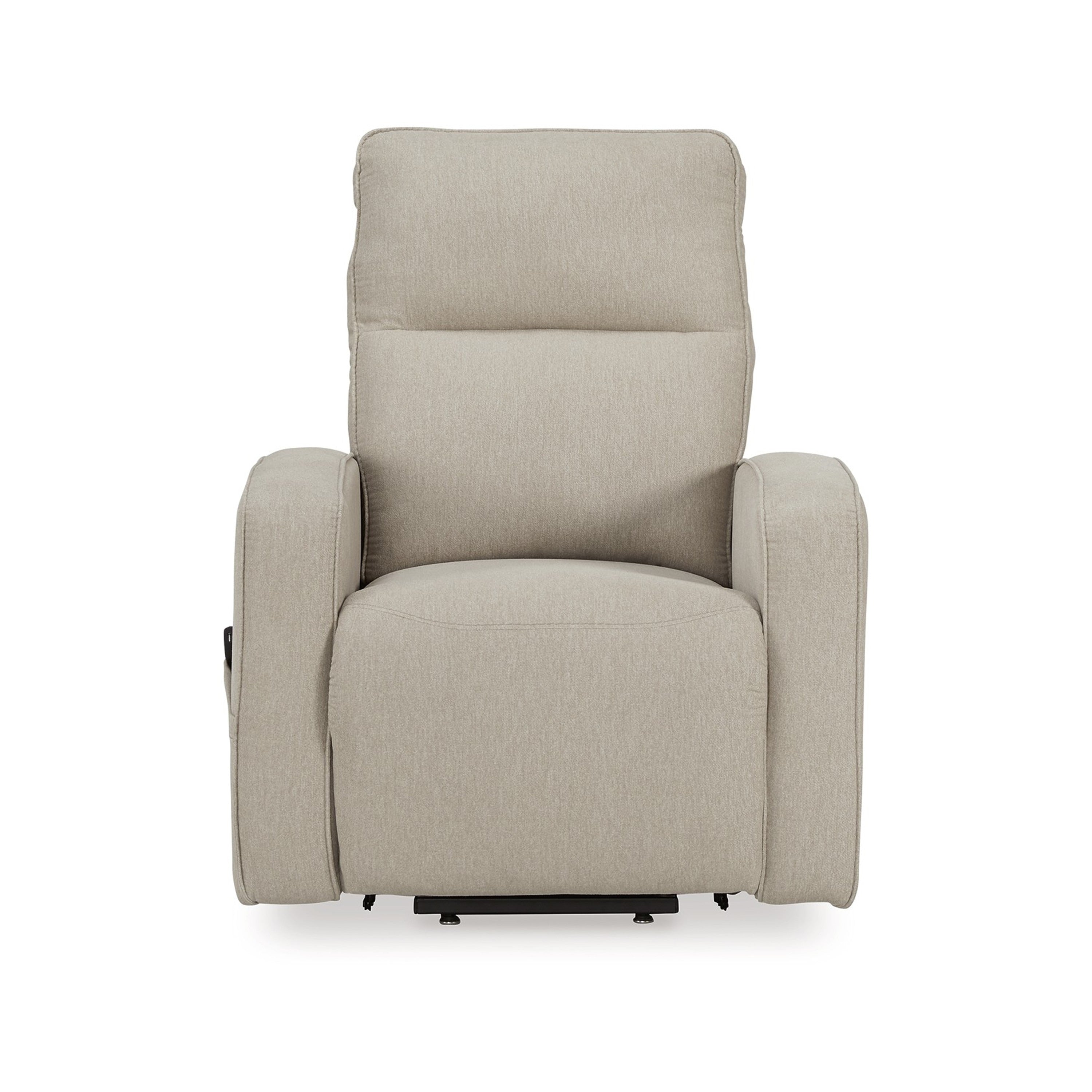 Fauteuil inclinable électrique Lawson, polyester fumé, rembourrage en mousse